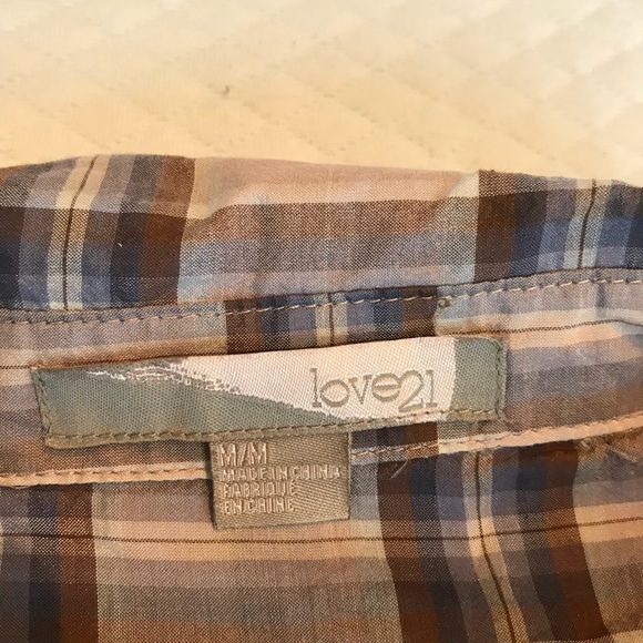 Forever 21 plaid shirt - Picture 2 of 2